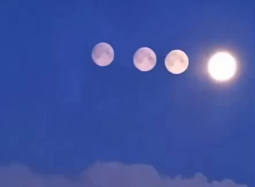 Paraselene, el llamativo efecto óptico de "cuatro lunas" provocado por el frío extremo en Rusia - AlbertoNews