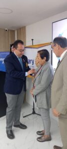 Rotary Angostura rinde homenaje a la Dra. Marisol Sandoval de Mora