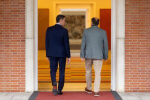Sánchez y Junqueras se reunieron este viernes en Moncloa, una cita que no desbloqueó el traspaso del IRPF a Cataluña | europapress.es