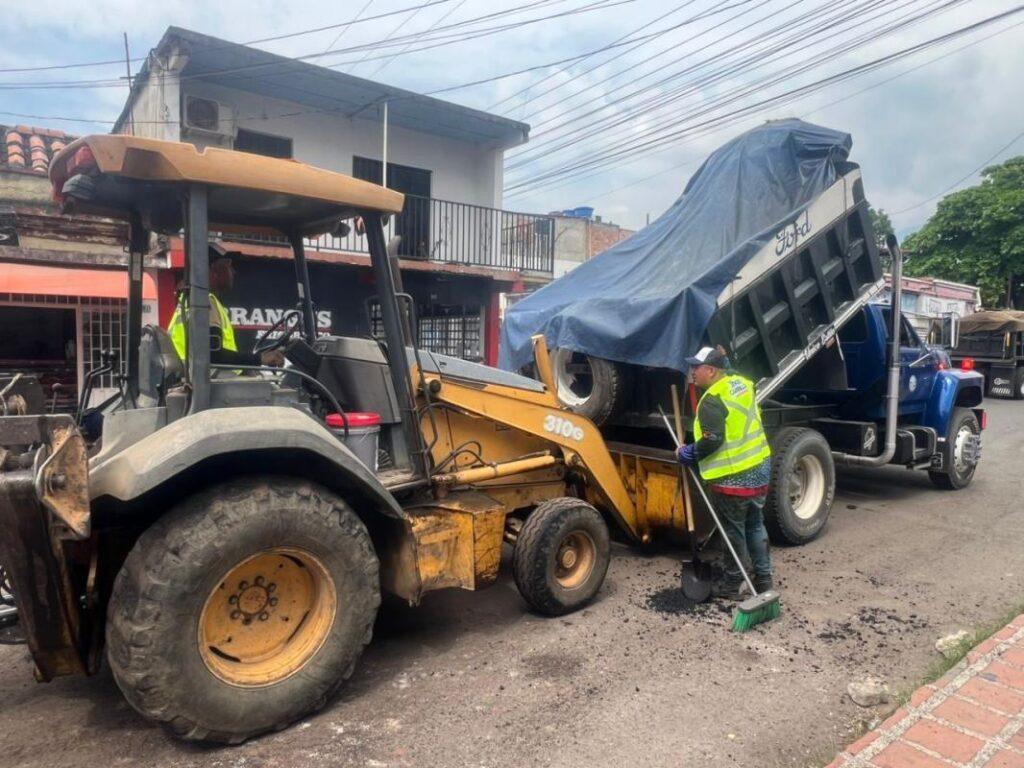 Se inician primeros trabajos de bacheo de 2026 en Ureña