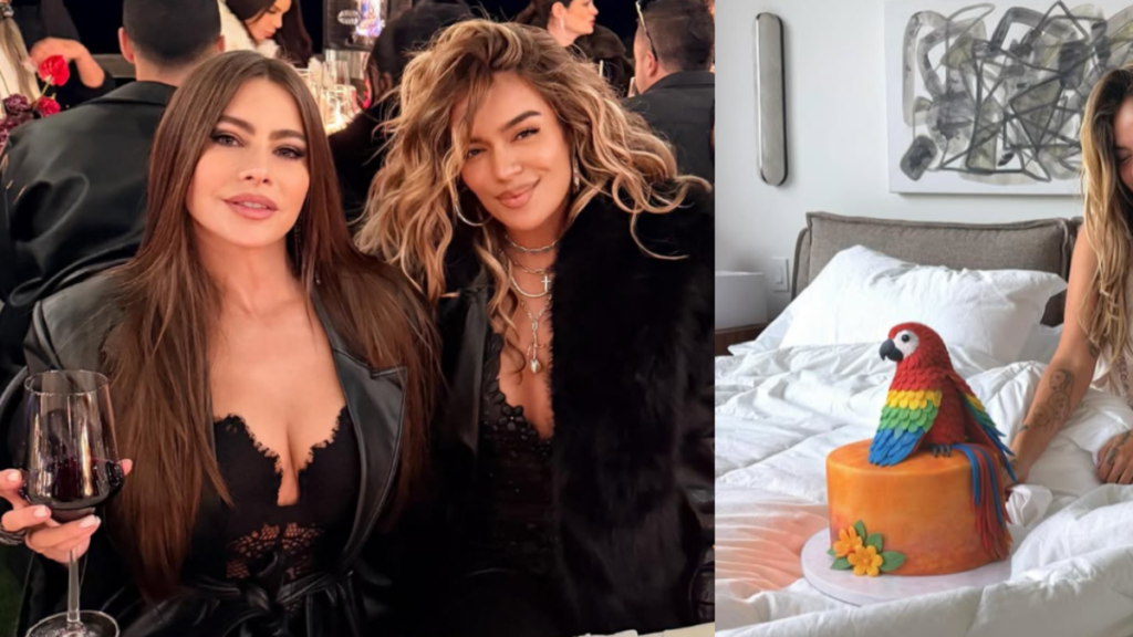 Sofía Vergara acompañó a Karol G en la celebración de su cumpleaños número 35: video