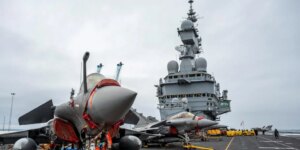 Suecia confirma que el dron interceptado cerca del portaviones francés Charles de Gaulle era ruso