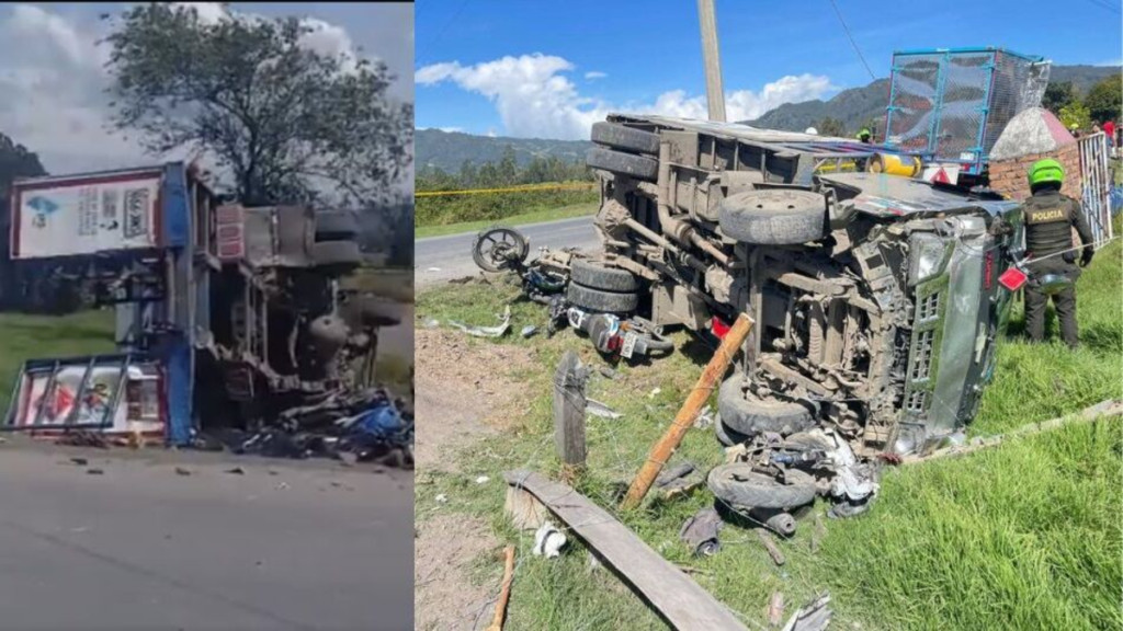 Tres muertos y cuatro heridos dejó grave accidente en la vía Simijaca