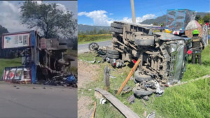Tres muertos y cuatro heridos dejó grave accidente en la vía Simijaca