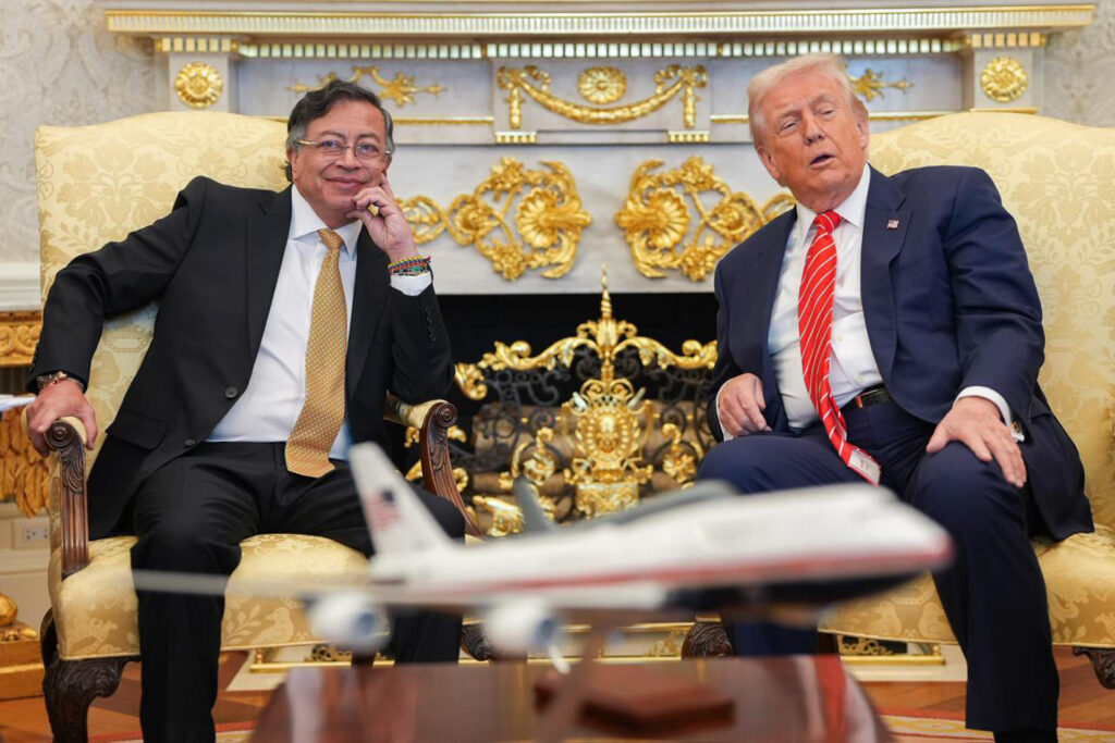 Trump dice que tuvo “una muy buena reunión” con el presidente colombiano Gustavo Petro - AlbertoNews
