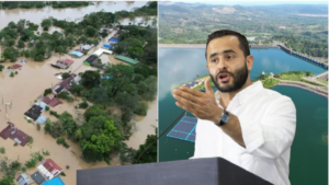 gobernador Erasmo Zuleta pone al desnudo la crisis por lluvias en la región y el cierre de compuertas de Urrá I