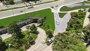 harán interconexión entre el Diamante y la autopista en Bucaramanga para desviar fuerte tráfico del barrio