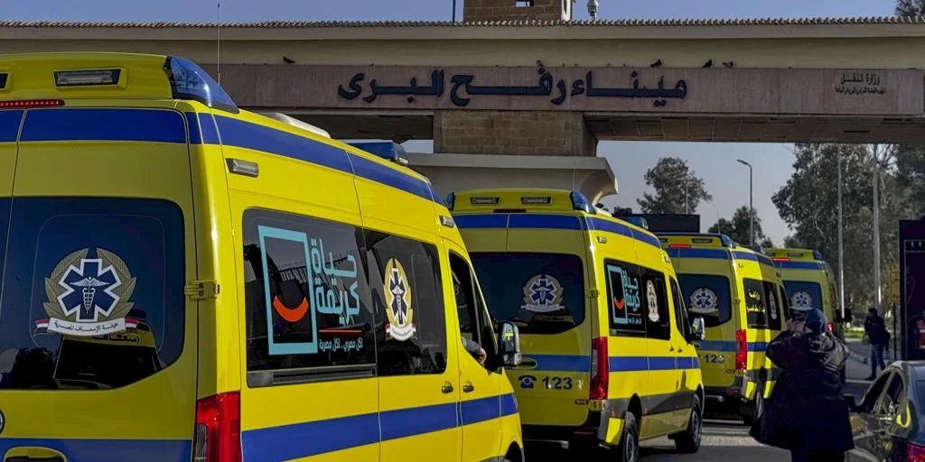 palestinos heridos y enfermos se disponen a abandonar Gaza