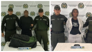 un hombre la ocultaba en una maleta doble fondo con destino a Chile, y una mujer la portaba hacia Italia