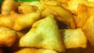 unas tortas fritas deliciosas y típicas en Carnaval
