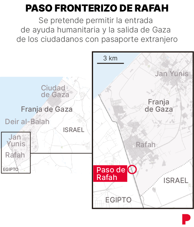 ¿Qué es el paso de Rafah y por qué es tan importante su reapertura para Gaza?