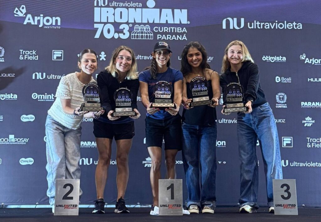 Atleta guayanesa Camila Valdez conquista el primer lugar en el IronMan 70.3 de Brasil