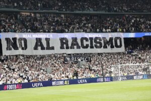 Champions: La UEFA multa con 15.000 euros al Real Madrid y una advertencia de cierre por la actitud racista del público ante el Benfica | Champions League 2025 | elmundo.es