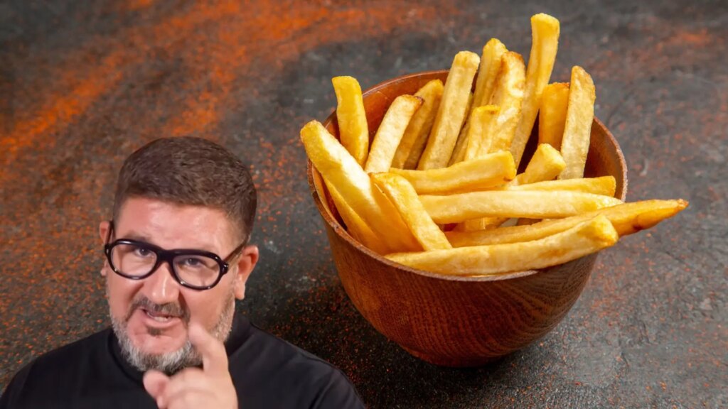 Dani García, chef Michelin, tiene el truco "para conseguir el dorado y el crujiente perfecto" de las patatas fritas