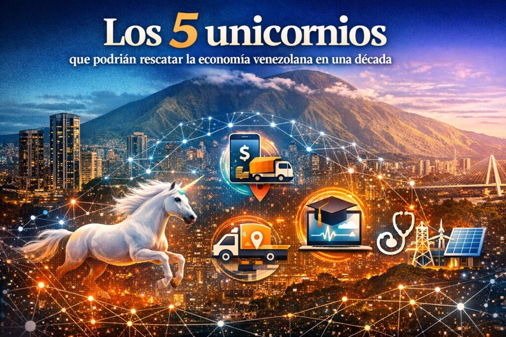 Dayana Cristina Duzoglou Ledo: Los cinco unicornios que podrían rescatar la economía venezolana en una década