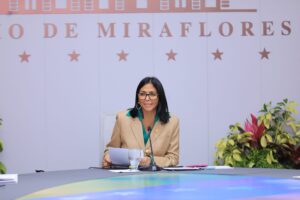 Delcy Rodríguez agendó viaje a EEUU este #25Mar, el primero tras la captura de Nicolás Maduro
