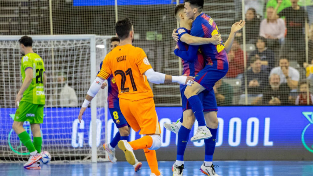 El Barcelona es finalista tras golear a Illes Balears Palma Futsal
