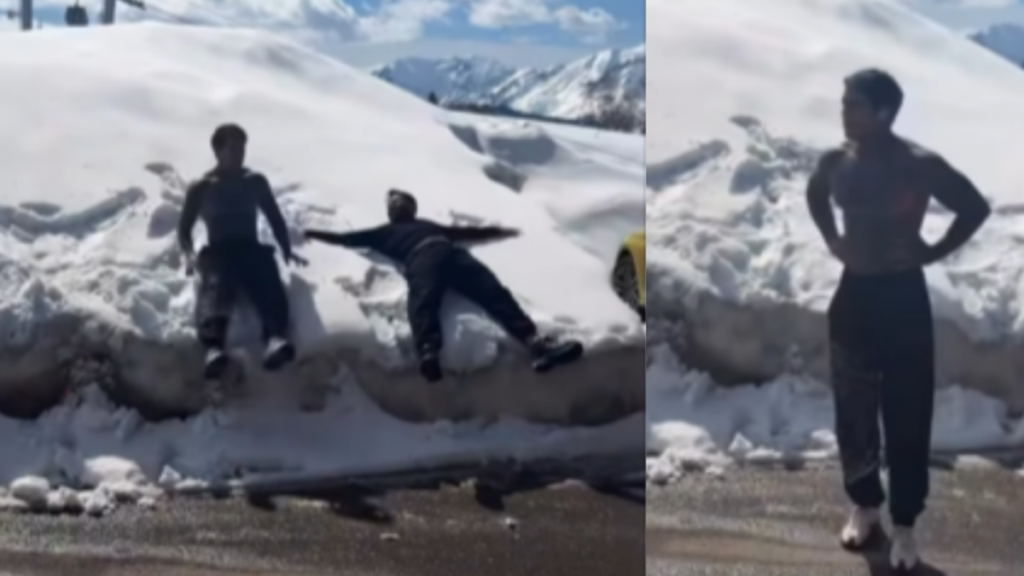 El angustiante momento que vivió Yeferson Cossio en la nieve durante su viaje por Europa: ‘Me dolieron los pulmones’