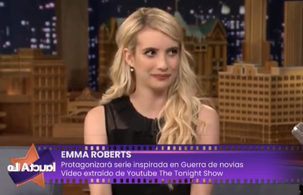 Emma Roberts protagonizará una serie inspirada en la cinta «Guerra de novias» 