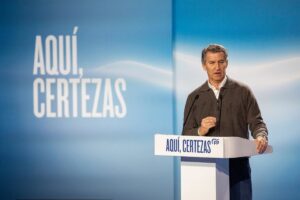 Feijóo pide a votantes del PSOE y de Vox que apoyen a Mañueco porque es el «antídoto contra el bloqueo» | europapress.es
