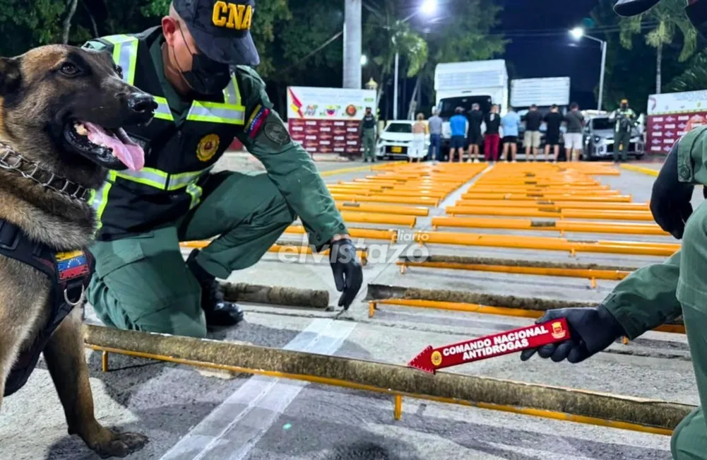 Incautan más de 380 kilos de marihuana en empresa de encomiendas del Táchira