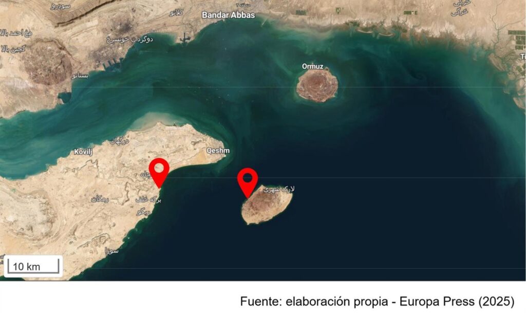 Irán denuncia un ataque con ocho muertos en dos islas del estrecho de Ormuz