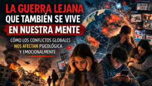 Las guerras, aunque lejanas, tienen un impacto psicológico