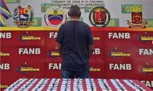 Lo capturan con droga en su estómago en Táchira