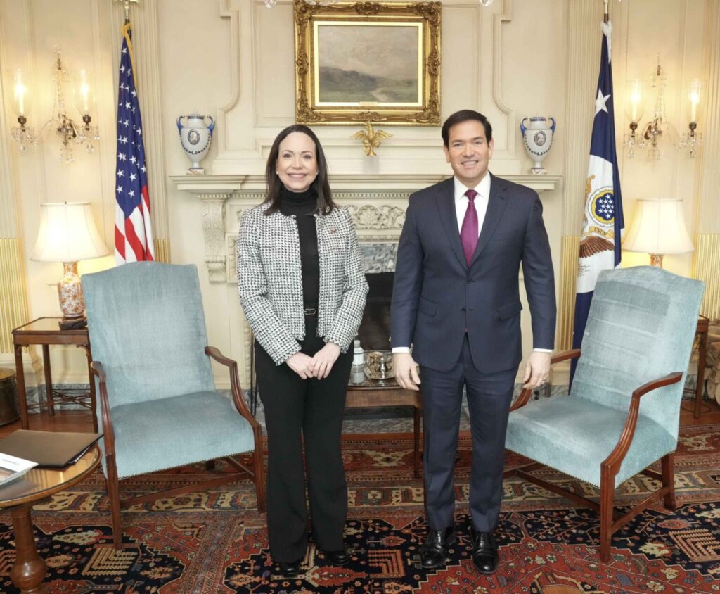 Marco Rubio recibirá a María Corina Machado este #31Mar para un nuevo encuentro en Washington