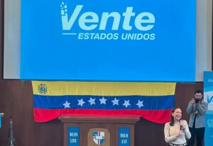 María Corina Machado fortaleció la estructura política de su partido Vente Venezuela en EEUU