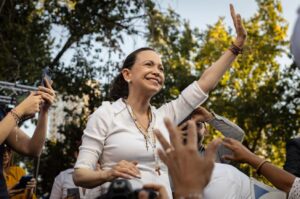 María Corina Machado invitó a venezolanos a participar en reapertura de sede nacional de Vente Venezuela