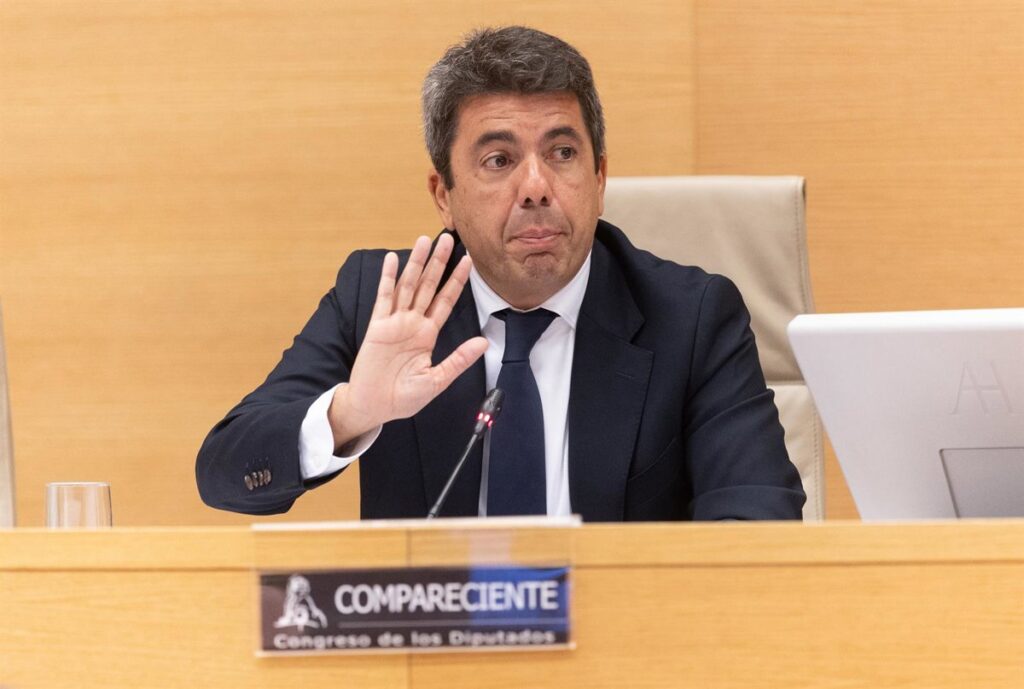 Mazón pide a la jueza de Catarroja personarse en la causa de la dana