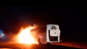 Muere calcinado motorizado en la ARC