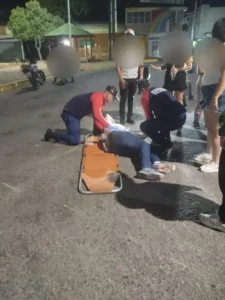 Muere hombre tras derrapar su motocicleta en San Antonio