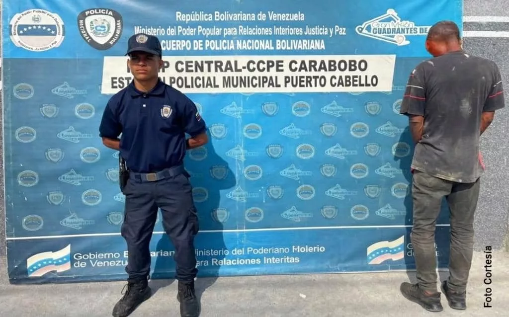 PNB detuvo sujeto por violencia de género en Puerto Cabello