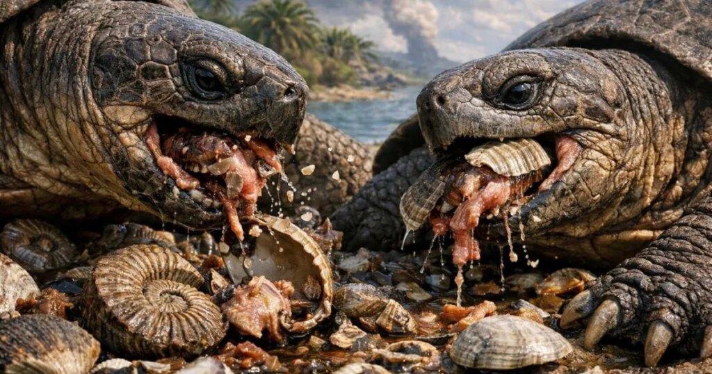 Paleontólogos descubren por qué algunas tortugas sobrevivieron a la extinción de los dinosaurios