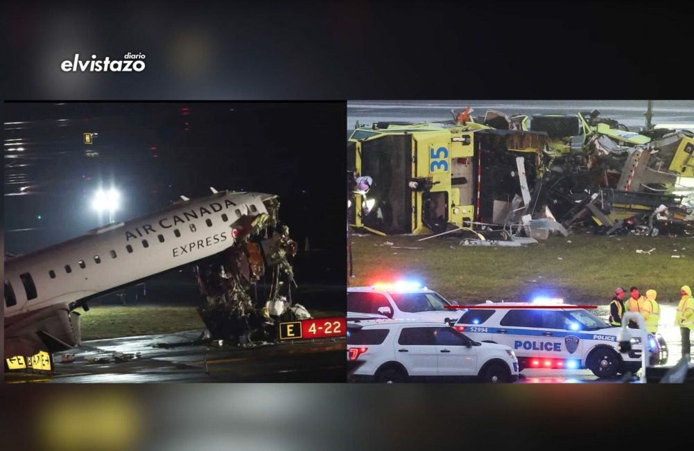 Piloto y copiloto de Air Canada mueren al colisionar con un camión de bomberos en aeropuerto LaGuardia de New York