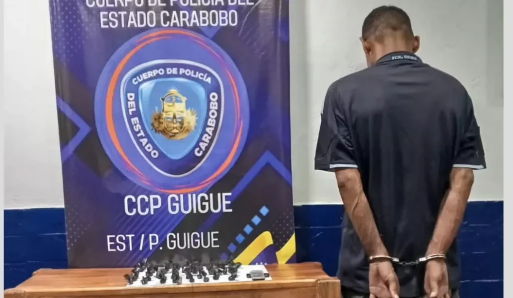 Policarabobo capturó a sujeto con droga en Guigue