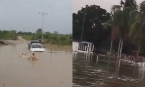 Reportan inundación del río Mucujepe en Maracaibo