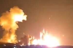 Trump compartió VIDEO de ataque militar masivo sin detallar ubicación