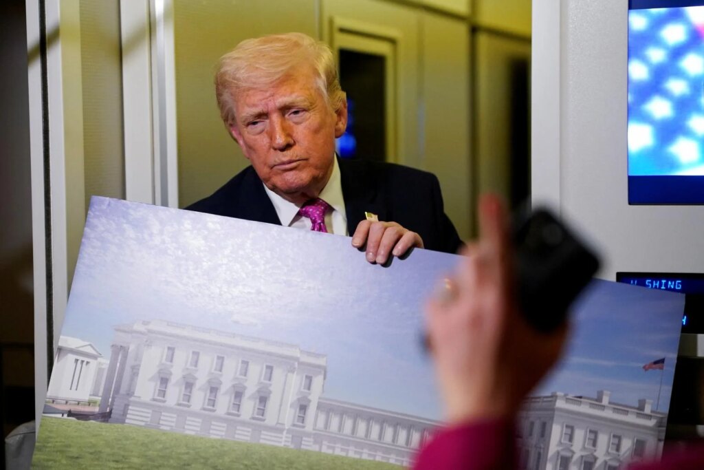 Un juez federal ordena paralizar las obras del salón de baile de Trump en la Casa Blanca