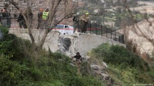 Una persona herida en Jerusalén por caída de metralla