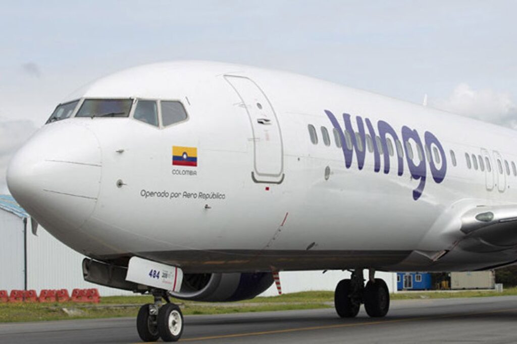 Wingo estrena ruta entre Medellín y Caracas desde este #1Mar