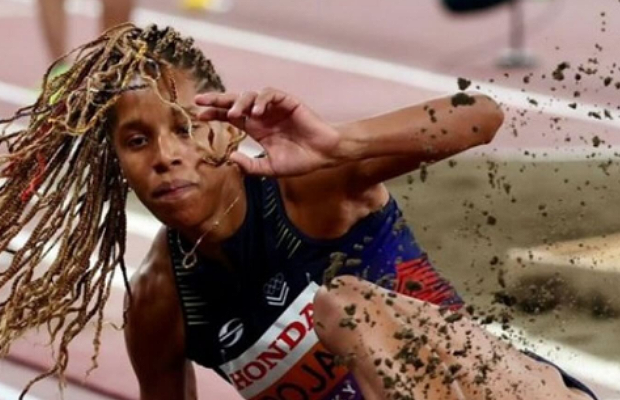 Yulimar Rojas obtuvo plata en el Campeonato Mundial de Atletismo Bajo Techo 
