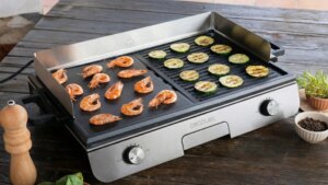 esta parrilla eléctrica te compensa si no tienes patio o jardín