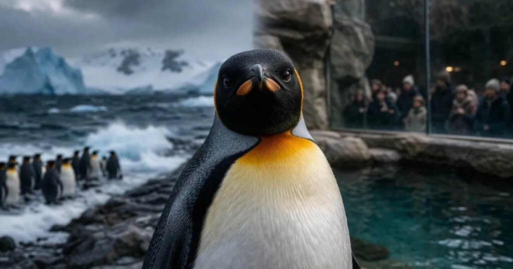 por qué los pingüinos que viven sin estrés envejecen biológicamente más rápido