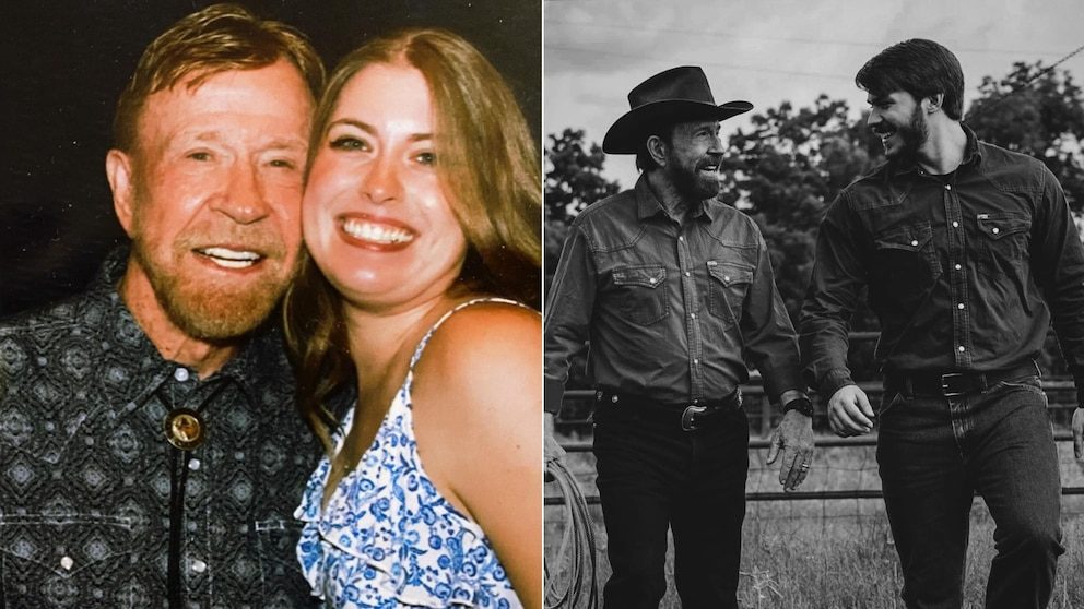 "Él ha sido mi lugar seguro": hijos de Chuck Norris recordaron a su padre como un guerrero y protector