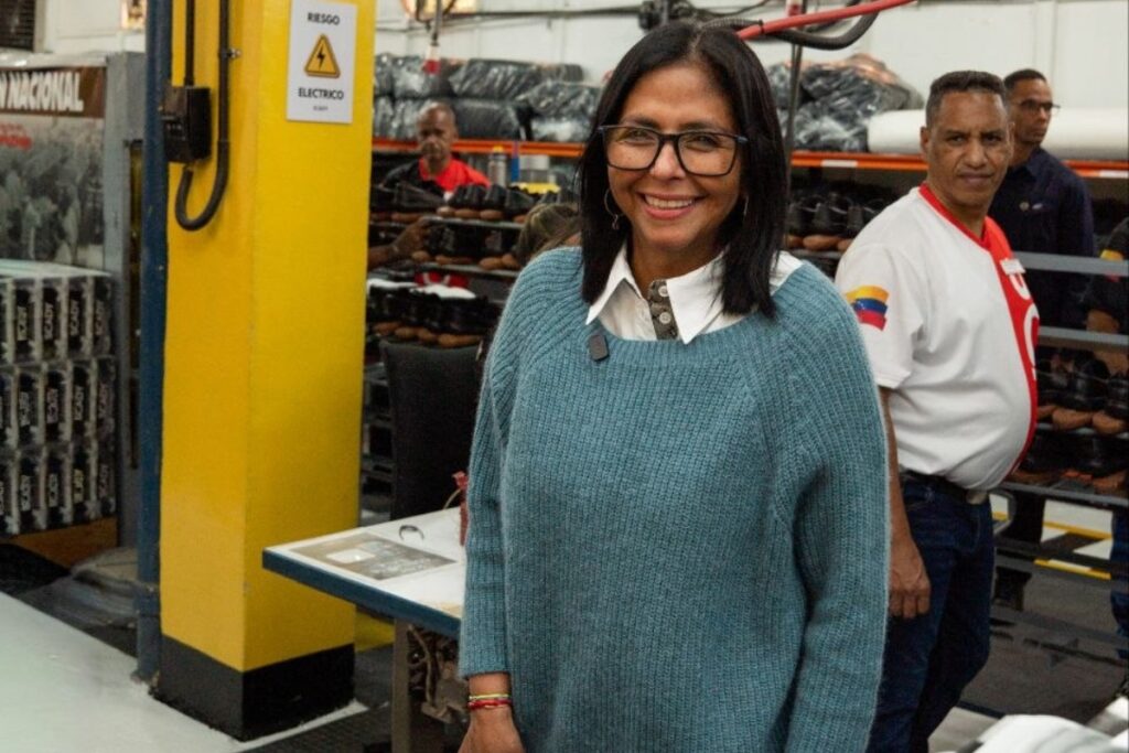 "Llegó la hora": La última súplica de Delcy Rodríguez a Donald Trump que no tuvo nada de moderada (VIDEO)