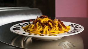 un italiano que presume de ser la primera raviolería en la capital