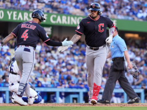 Gabriel Arias conectó jonrón para vencer a Dodgers